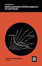 Cover von Mathematischer Einführungskurs für die Physik