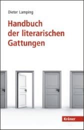 Cover von Handbuch der literarischen Gattungen