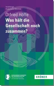 Cover von Was hält die Gesellschaft noch zusammen?