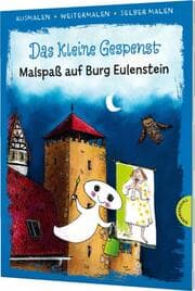 Cover von Das kleine Gespenst. Malspaß auf Burg Eulenstein