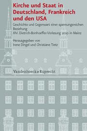 Cover von Kirche und Staat in Deutschland, Frankreich und den USA
