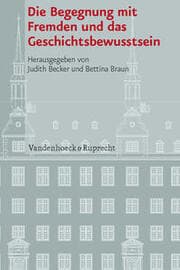 Cover von Die Begegnung mit Fremden und das Geschichtsbewusstsein