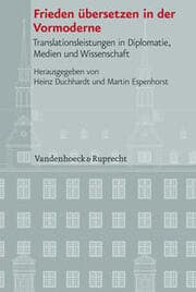 Cover von Frieden übersetzen in der Vormoderne