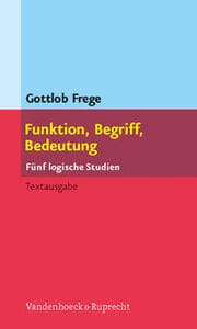 Cover von Funktion, Begriff, Bedeutung