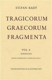 Cover von Tragicorum Graecorum Fragmenta. Vol. IV: Sophocles