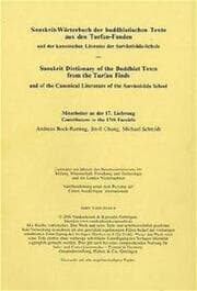 Cover von Sanskrit-Wörterbuch der buddhistischen Texte aus den Turfan-Funden. Lieferung 17