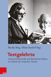 Cover von Textgelehrte