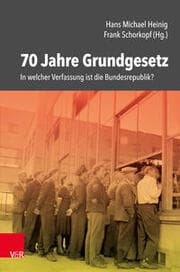 Cover von 70 Jahre Grundgesetz