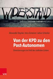 Cover von Von der KPD zu den Post-Autonomen