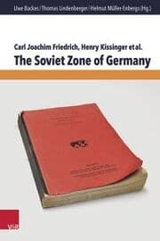 Cover von The Soviet Zone of Germany
