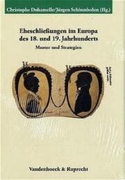Cover von Eheschließungen im Europa des 18.und 19.Jahrhunderts
