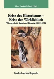 Cover von Krise des Historismus - Krise der Wirklichkeit