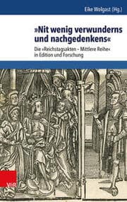 Cover von 'Nit wenig verwunderns und nachgedenkens'