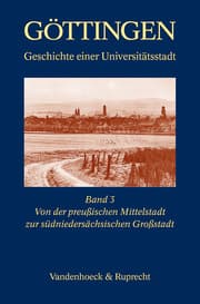 Cover von Von der preußischen Mittelstadt zur südniedersächsischen Großstadt 1866-1989