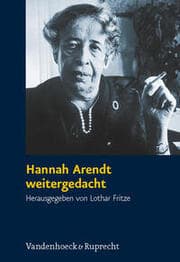 Cover von Hannah Arendt weitergedacht