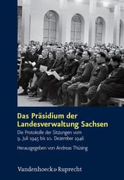 Cover von Das Präsidium der Landesverwaltung Sachsen