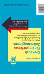 Cover von Drehbuch für ein perfektes/chaotisches Zeitmanagement
