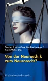 Cover von Von der Neuroethik zum Neurorecht?