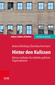 Cover von Hinter den Kulissen - kleiner Leitfaden für kollektiv geführte Organisationen