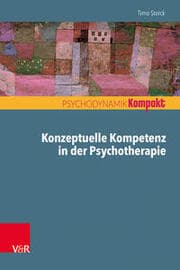 Cover von Konzeptuelle Kompetenz in der Psychotherapie