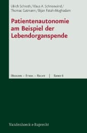 Cover von Patientenautonomie am Beispiel der Lebendorganspende