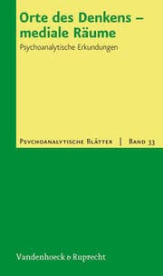 Cover von Orte des Denkens - mediale Räume