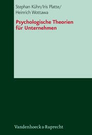 Cover von Psychologische Theorien für Unternehmen