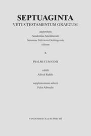 Cover von Septuaginta. Band 10