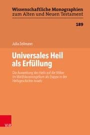Cover von Universales Heil als Erfüllung