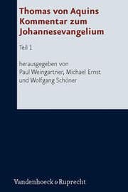 Cover von Thomas von Aquins Kommentar zum Johannesevangelium