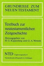 Cover von Textbuch zur neutestamentlichen Zeitgeschichte