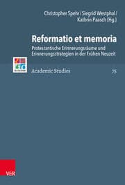 Cover von Reformatio et memoria