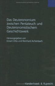 Cover von Deuteronomium zwischen Pentateuch und Deuteronomistischem Geschichtswerk