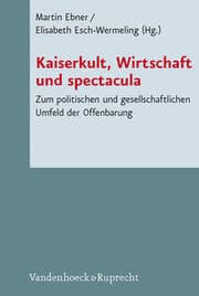 Cover von Kaiserkult, Wirtschaft und spectacula