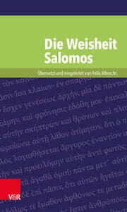 Cover von Die Weisheit Salomos