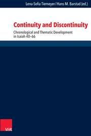 Cover von Continuity and Discontinuity