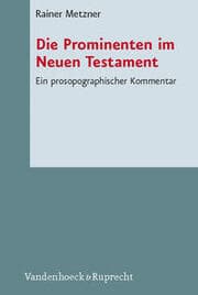 Cover von Die Prominenten im Neuen Testament