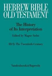 Cover von Hebrew Bible / Old Testament. III: From Modernism to Post-Modernism