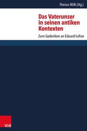 Cover von Das Vaterunser in seinen antiken Kontexten