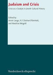 Cover von Judaism and Crisis