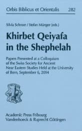 Cover von Khirbet Qeiyafa in the Shephelah