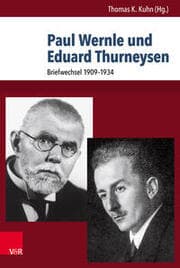 Cover von Paul Wernle und Eduard Thurneysen