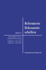 Cover von Reformierte Bekenntnisschriften 5