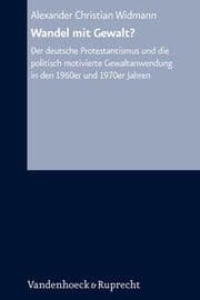 Cover von Wandel mit Gewalt?