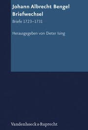 Cover von Johann Albrecht Bengel: Briefwechsel