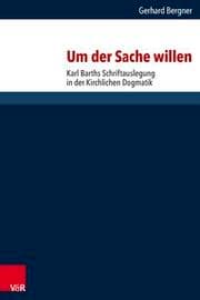 Cover von Um der Sache willen