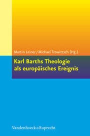 Cover von Karl Barths Theologie als europäisches Ereignis