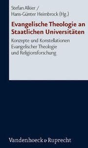 Cover von Evangelische Theologie an Staatlichen Universitäten
