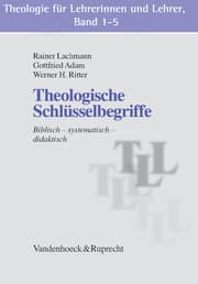 Cover von Theologie für Lehrerinnen und Lehrer 1-5
