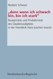 Cover von 'denn wenn ich schwach bin, bin ich stark'